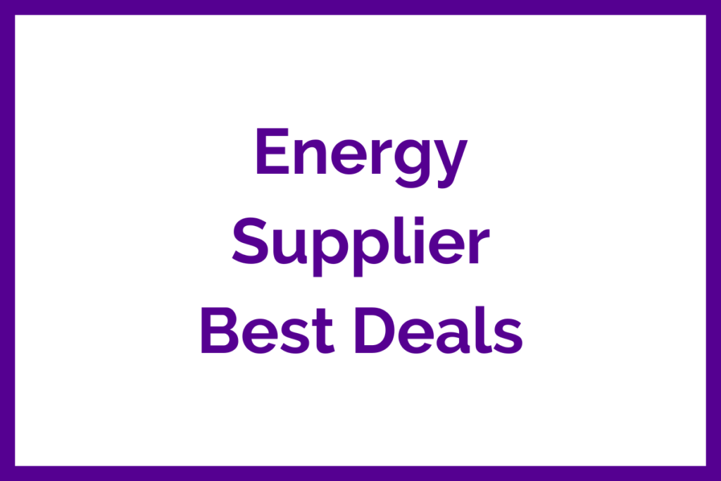 Energy Supplier Best Deals image